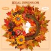 Fall Wreath for Front Door with Lights