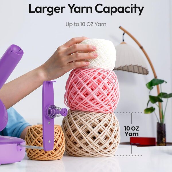 Electric Yarn Ball Winder with Stepless Speed 4