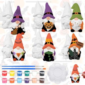 Sets Paint Your Own Ceramic Gnome Statues Ready