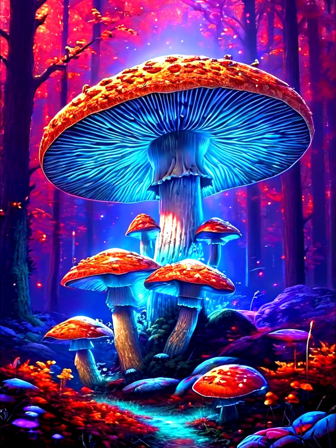 Diamond Art Painting Kits for Adults Mushroom