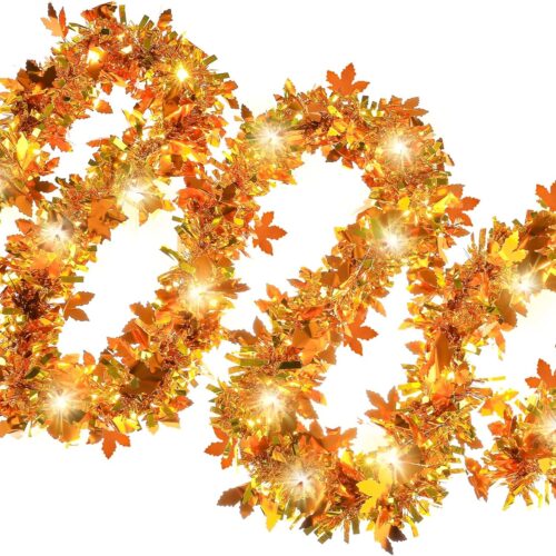 Thanksgiving Tinsel Garland