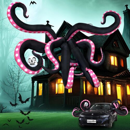 12 FT Halloween Inflatable Octopus Tentacles Outdoor