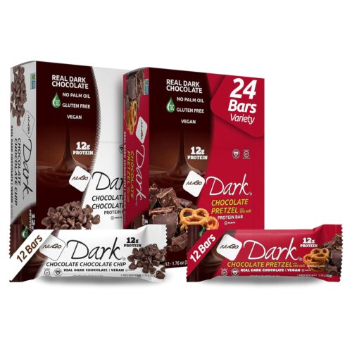 1 Chocolate Pretzel 12 Bars & Chocolate Chocolate Chip 12 Bars