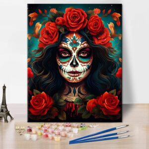 Paint by Number for Adults Paint by Number Day of The Dead
