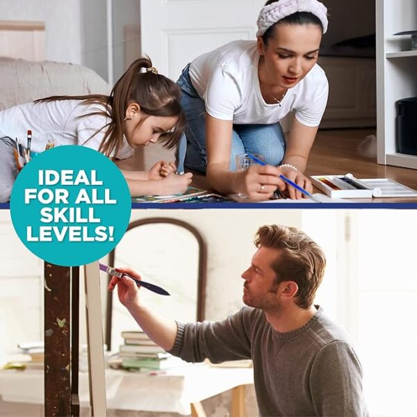 8x10 Canvas Panel Boards Value Pack of 12, Primed, Perfect for Painting 1