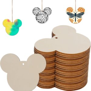 Unfinished Wooden Gift Ornaments DIY Craft Birthday Present