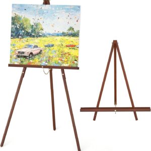 63" Portable Tripod Artist Easel