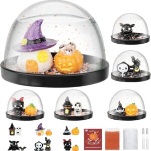 Halloween Snow Globe Making Kit 6Pcs