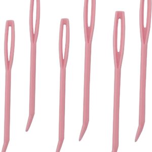 Garden 12pcs Bent Tip Tapestry Needles Plastic Large Eye Blunt Needles