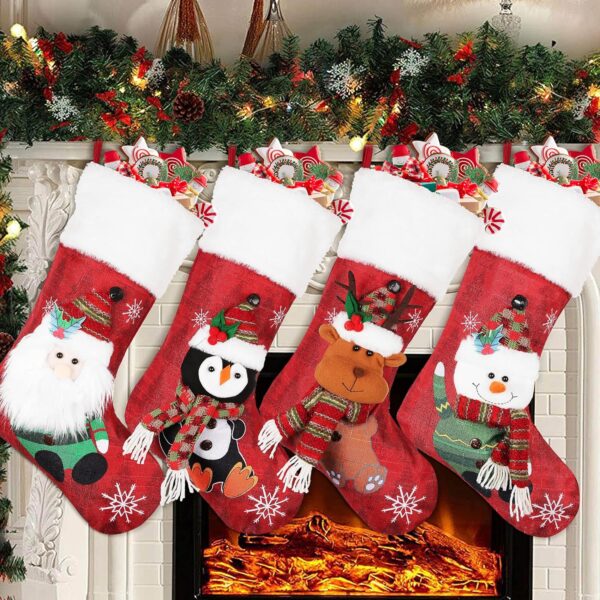 Christmas Stockings 4 Pack 1