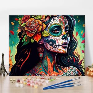 Maxican Girl Paint by Numbers Kit
