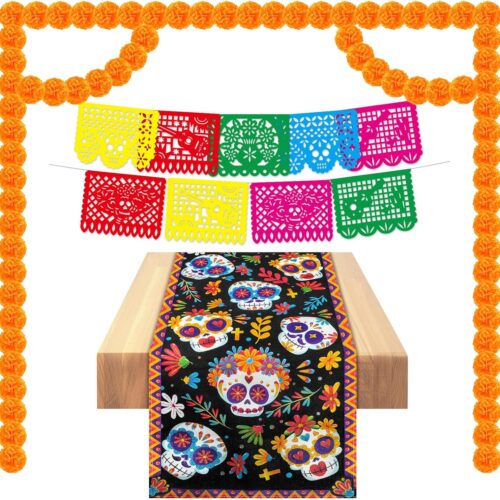 Marigolds Artificial Flowers for Day of The Dead Decorations