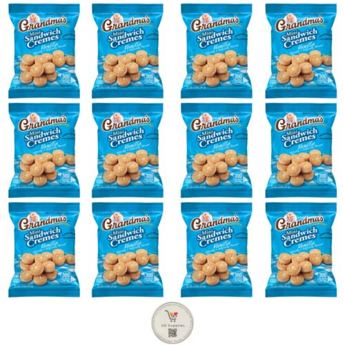 Mini Vanilla Sandwich Creme Bites