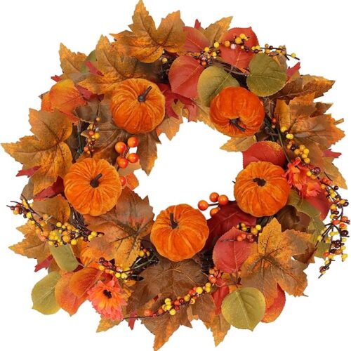 1 Fall Wreath for Front Door