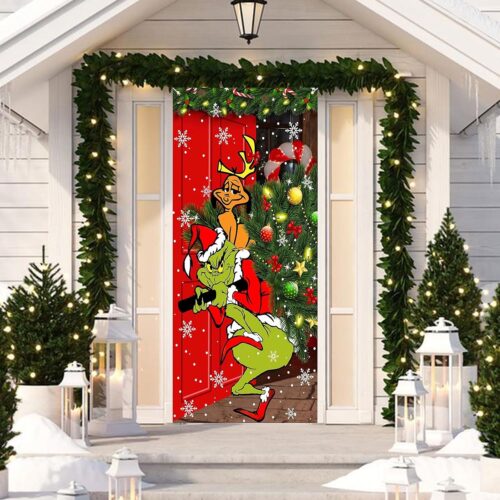 1 6 x 3 FT Christmas Door Decorations