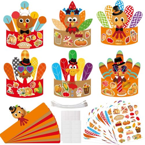 1 DIY Thanksgiving Turkey Craft Kits