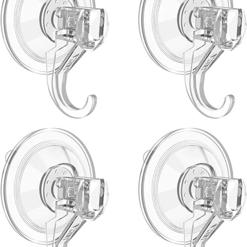 1 Heavy Duty Suction Cup Wreath Hanger - 22 LB