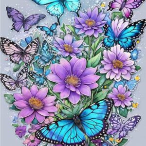 Butterfly Diamond Art Painting Kits for Adults
