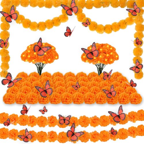 66pcs Day of The Dead Decorations Set - 2