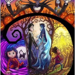 Diamond Painting Jack and Sally Halloween