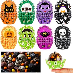 Halloween Party Candy Cupcake Decorations Supplies