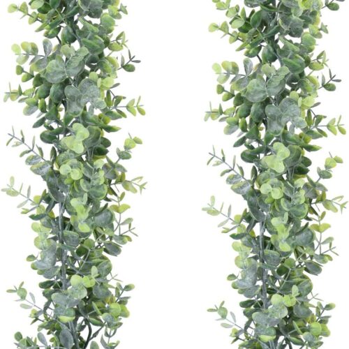 Artificial Vines Hanging Eucalyptus Leaves Greenery Garland