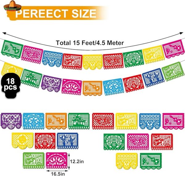 56Pcs Day of the Dead Decorations Set 2
