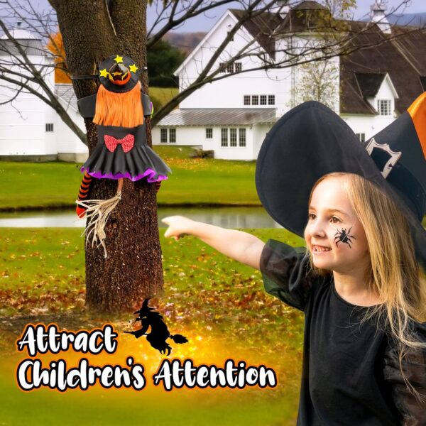 Halloween Decorations Outdoor Crashing Witch 4