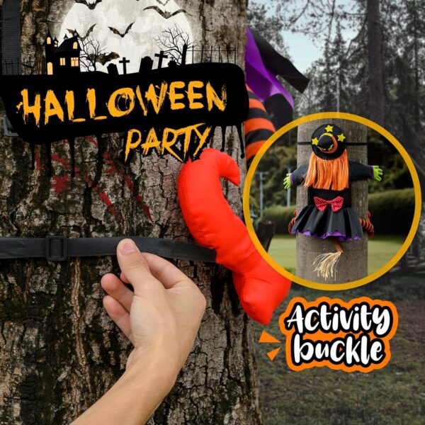 Halloween Decorations Outdoor Crashing Witch 3