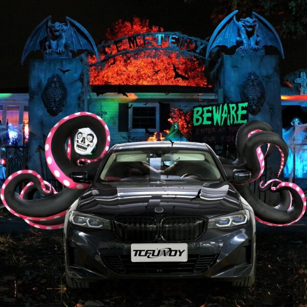 12 FT Halloween Inflatable Octopus Tentacles Outdoor 2