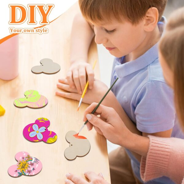 Unfinished Wooden Gift Ornaments DIY Craft Birthday Present 2