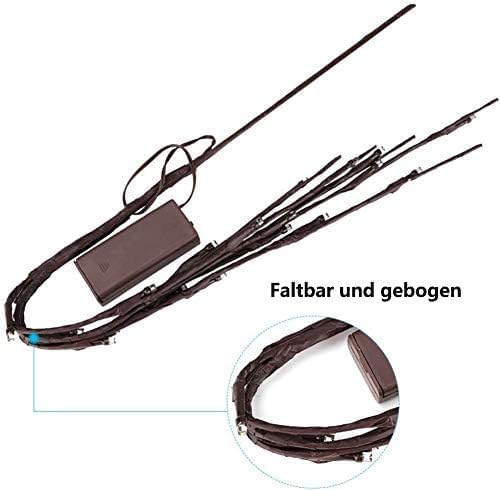 4 Pack Led Branch Light Battery Operated 3