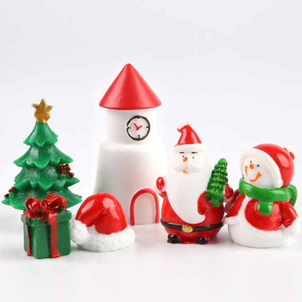 38 PCS Fairy Garden Christmas Accessories 3