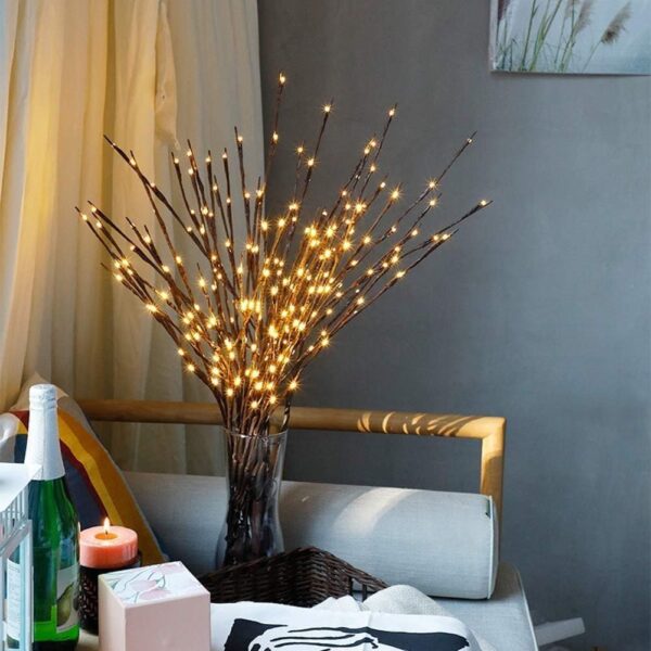 4 Pack Led Branch Light Battery Operated 5