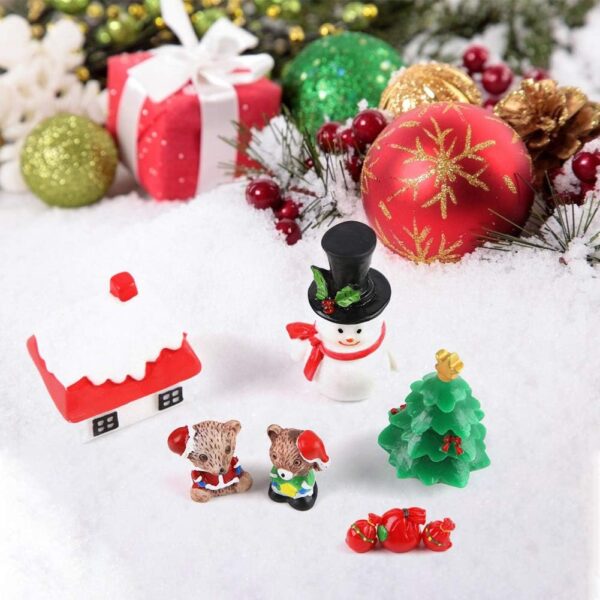 38 PCS Fairy Garden Christmas Accessories 4