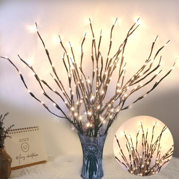 4 Pack Led Branch Light Battery Operated 2