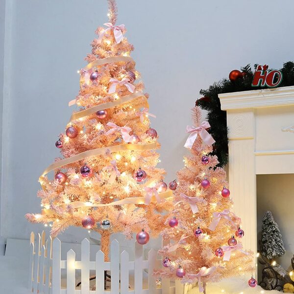 String Lights with 100 Clear Bulbs on White Wire 2