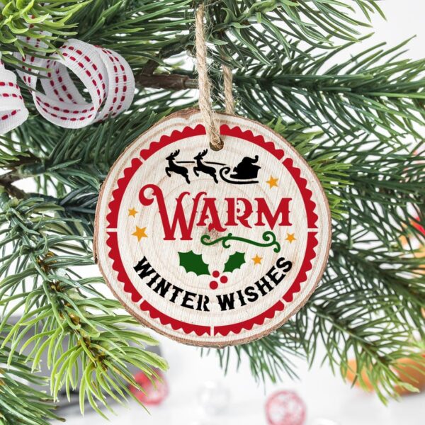 Small Christmas Stencils 4inch 4