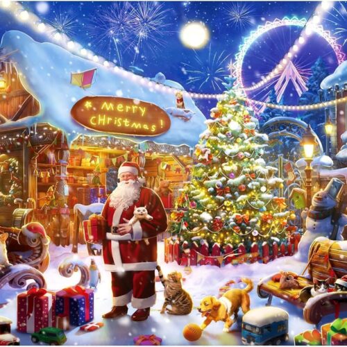 Christmas Night Diamond Art Painting