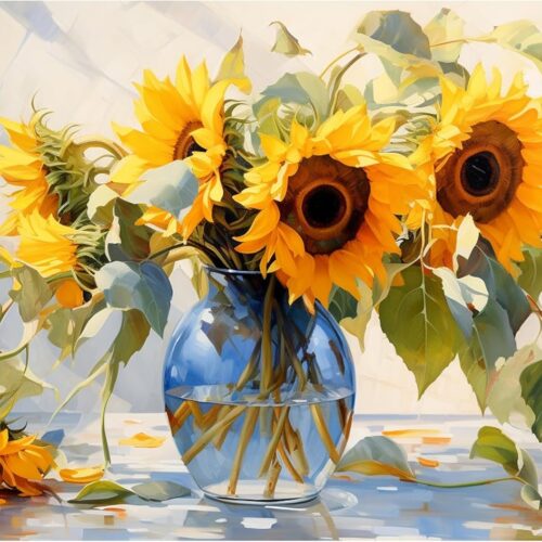 Sunflower Diamond Painting Kits for Adults