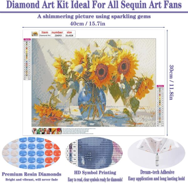 Sunflower Diamond Painting Kits for Adults 2