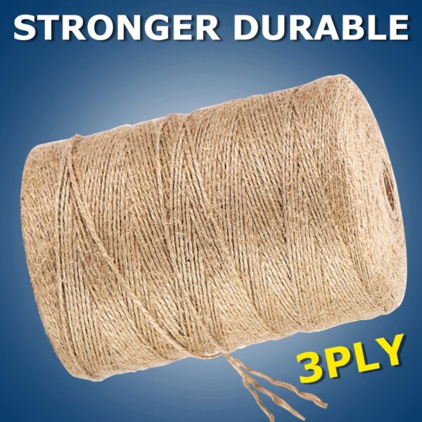 805FT Natural Jute Twine String 4