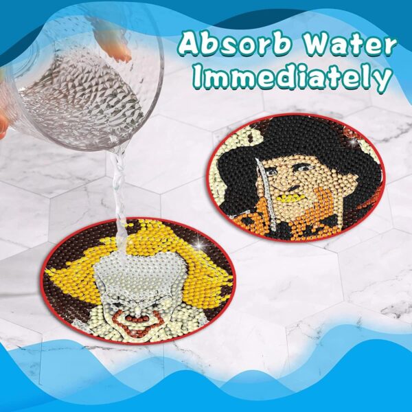 DIY Halloween Coaster Diamond Art Kits 2