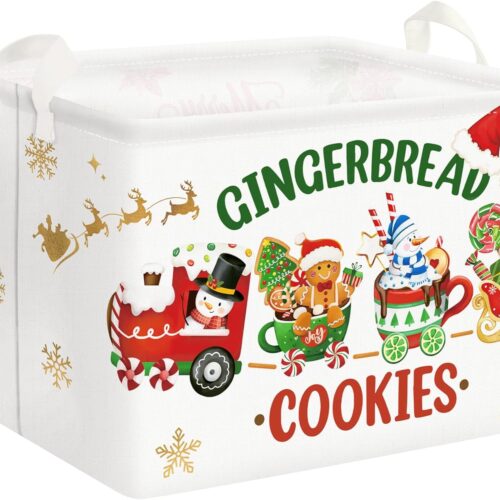 Large Cookie Gingerbread Christmas Gift Basket