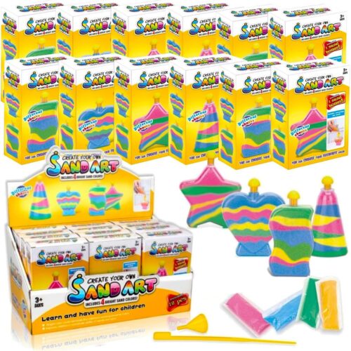 12 Pack: Sand Art Kits for Kids