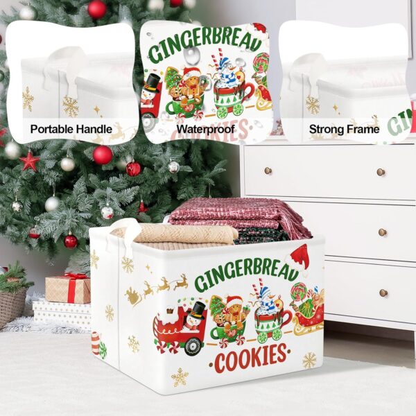 Large Cookie Gingerbread Christmas Gift Basket 4