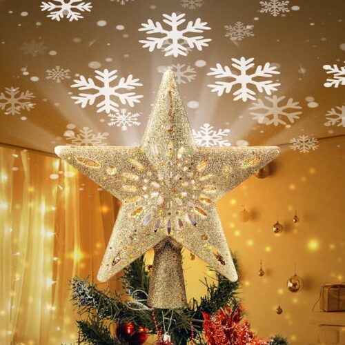 81mGd01b+jL._AC_SL1500_ Christmas Star Tree Topper with Built-in Led Snowflake