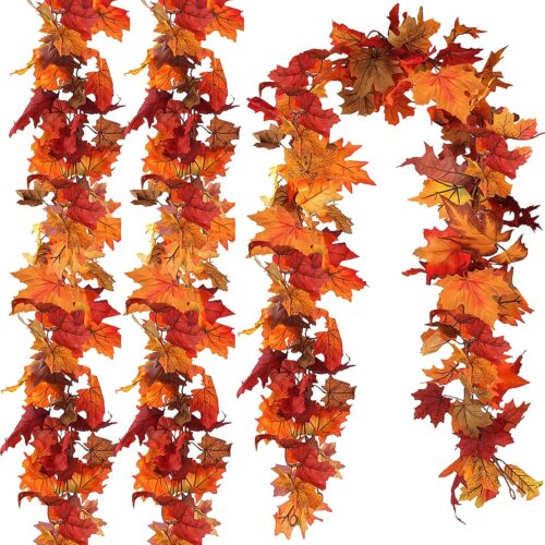 3 Pack Fall Leaf Garland