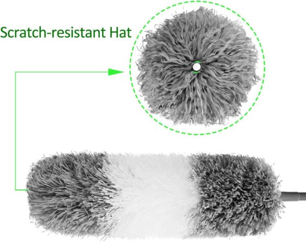 icrofiber Feather Duster with Extendable Pole 4