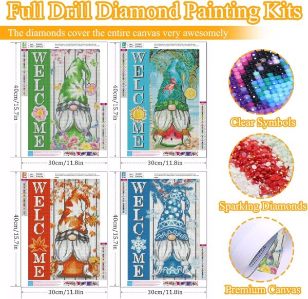 4 Pack Diamond Painting Kits 2